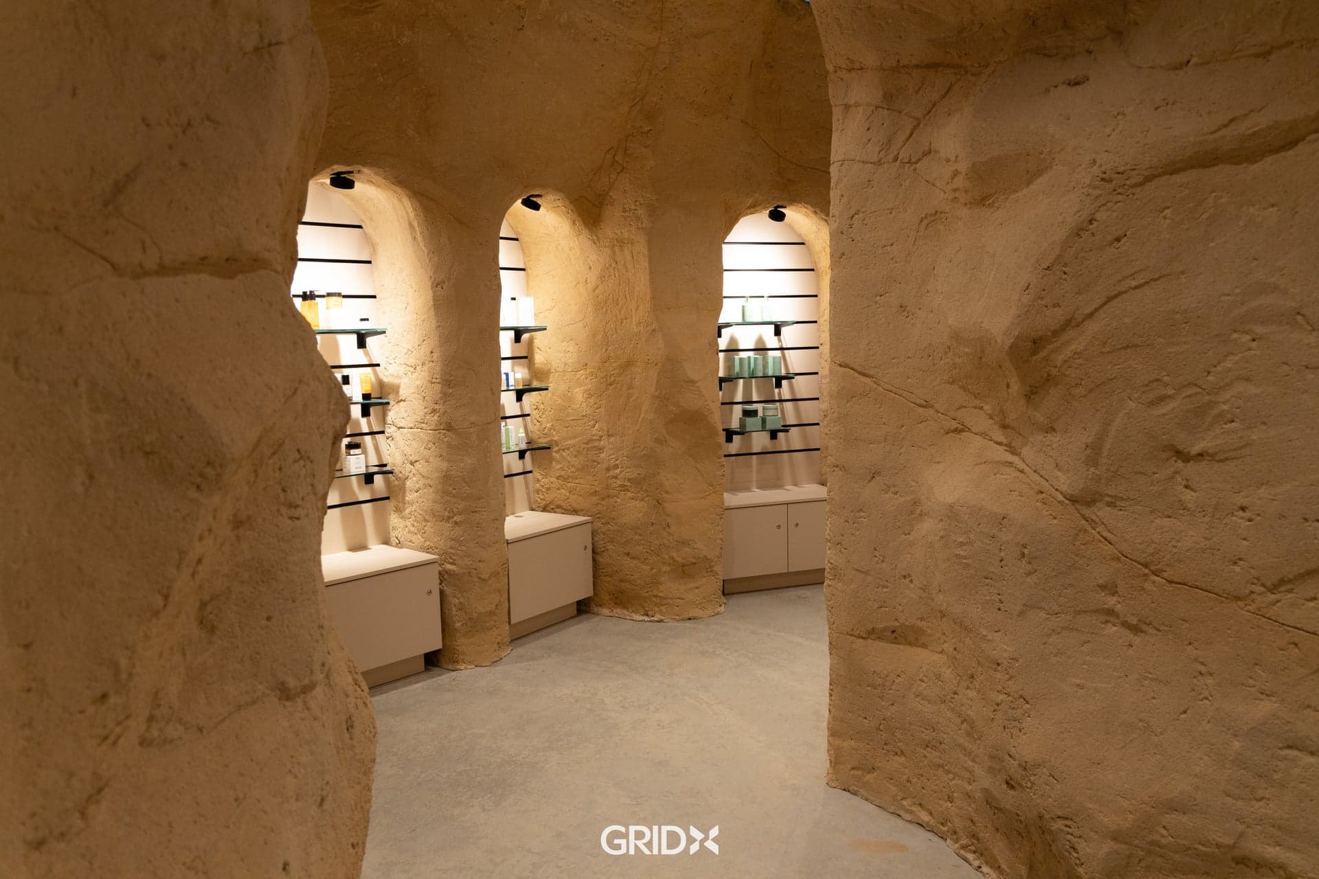 Natur' Store interior at GRIDX