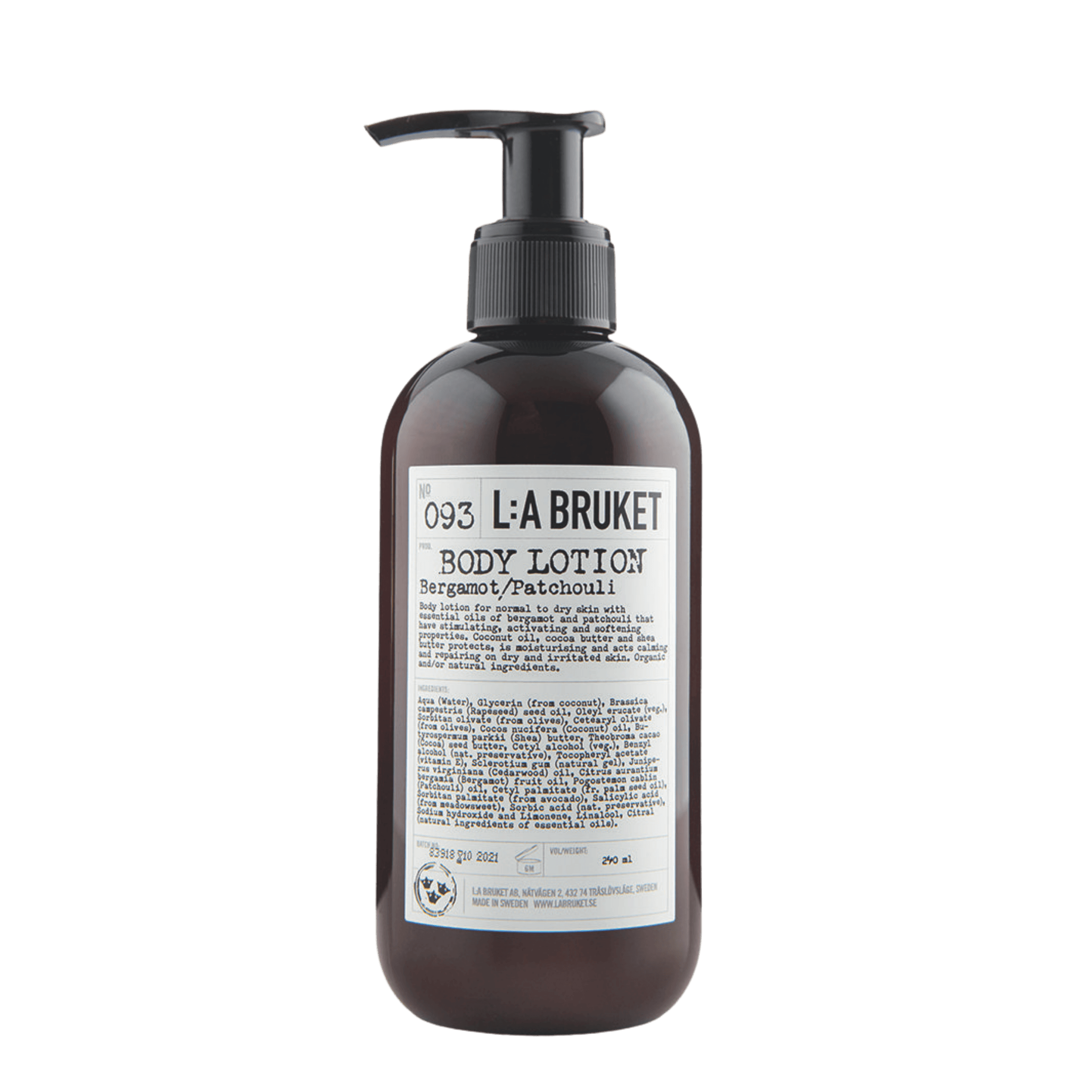Body Lotion Bergamot/Patchouli - Image 1