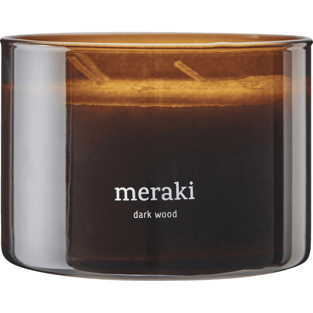 Scented candle, Dark Wood 340g - Image 1