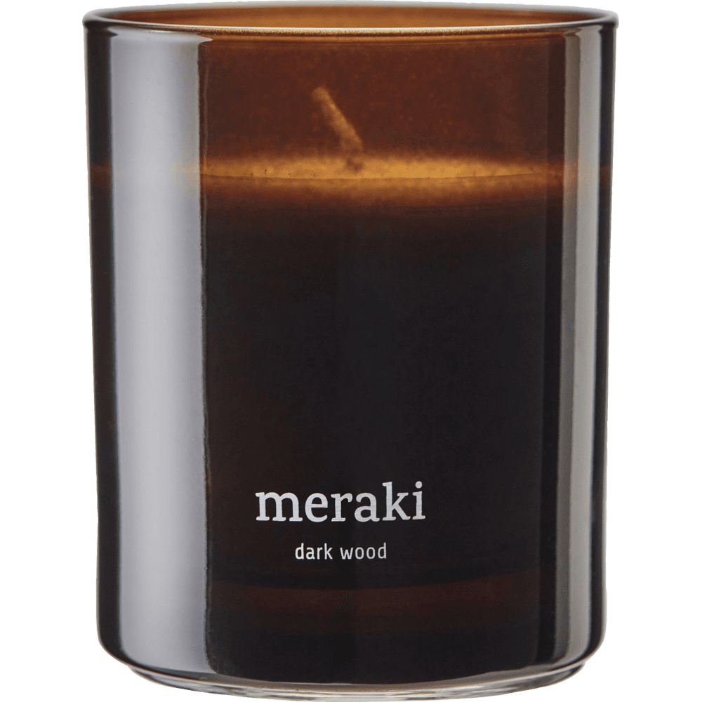 Scented candle, Dark Wood 200g - Image 1